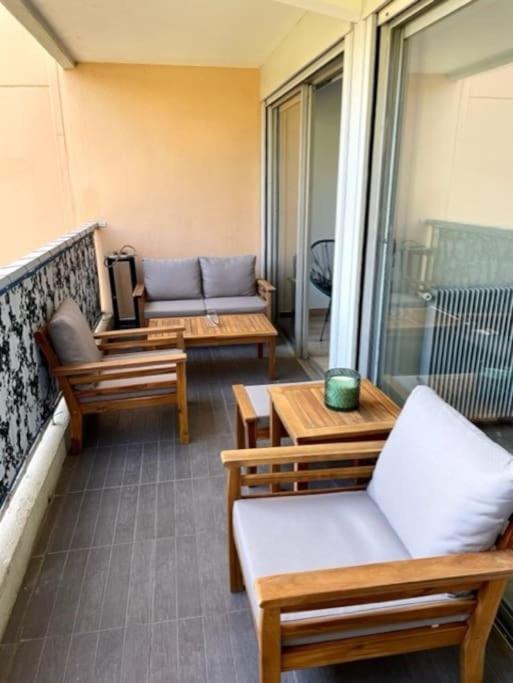 Appartement En Residence Avec Piscine, Cinema Nicea Zewnętrze zdjęcie